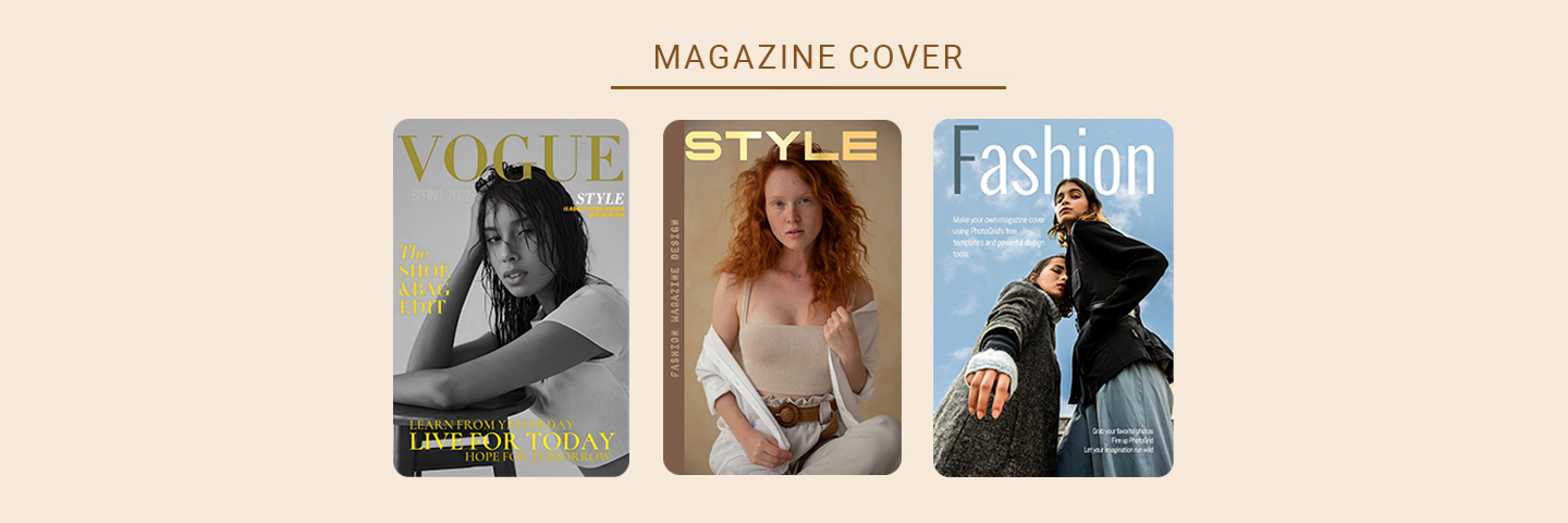 Easy Magazine Cover Design with PhotoGrid_