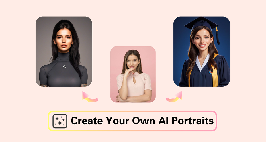 Create your own AI portrais with PhotoGrid