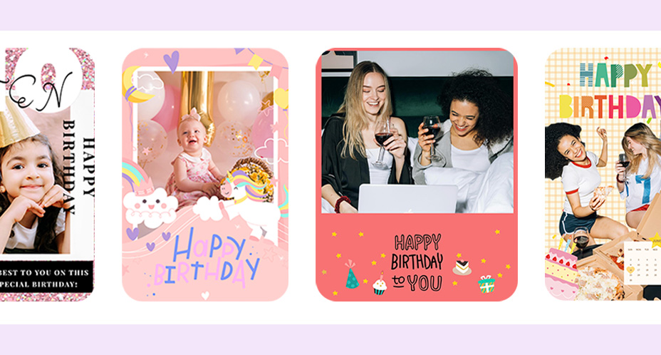 Free Birthday Photo Templates on PhotoGrid