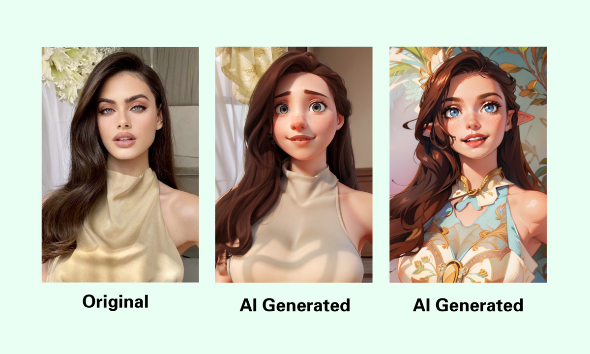 Transform your photo to different styles with AI