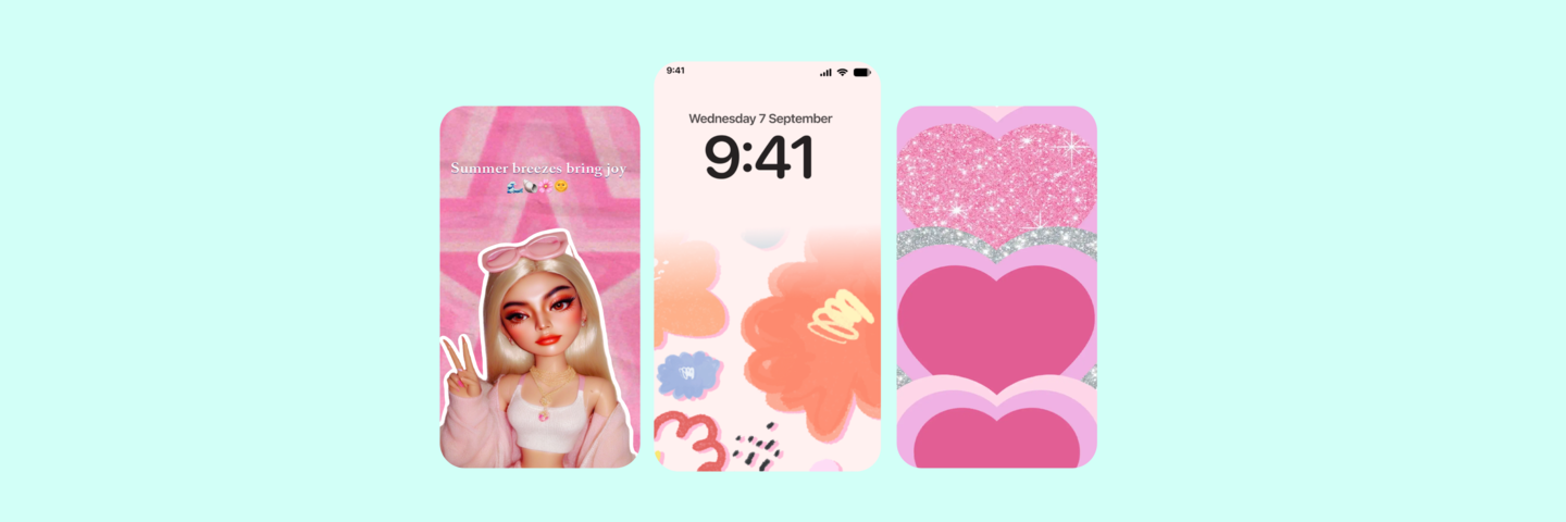 Trending phone wallpaper styles_